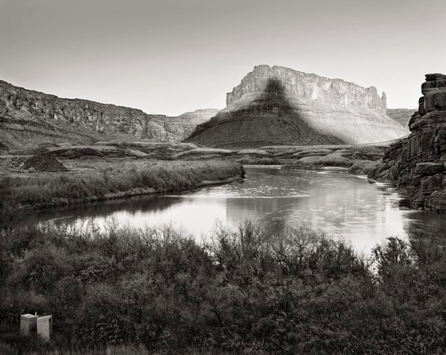 Terry Falke, Colorado River (with Porta Potties)